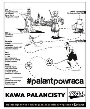 Kawa Palancisty - kupując tę kawę wspierasz działania Polskiego Stowarzyszenia Palantowego