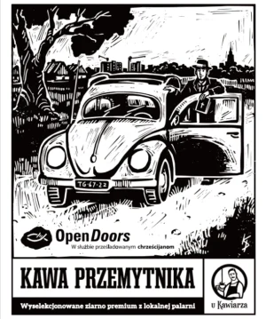 Kawa Przemytnika - kupując tę kawę wspierasz organizację Open Doors